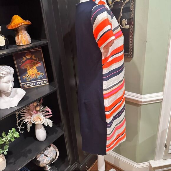 Vilagallo Striped Shift Dress | Size 40 (Approx. US 8)
Made in Portugal - Picture 4 of 10